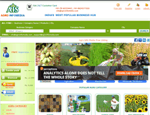 Tablet Screenshot of agroinfomedia.com